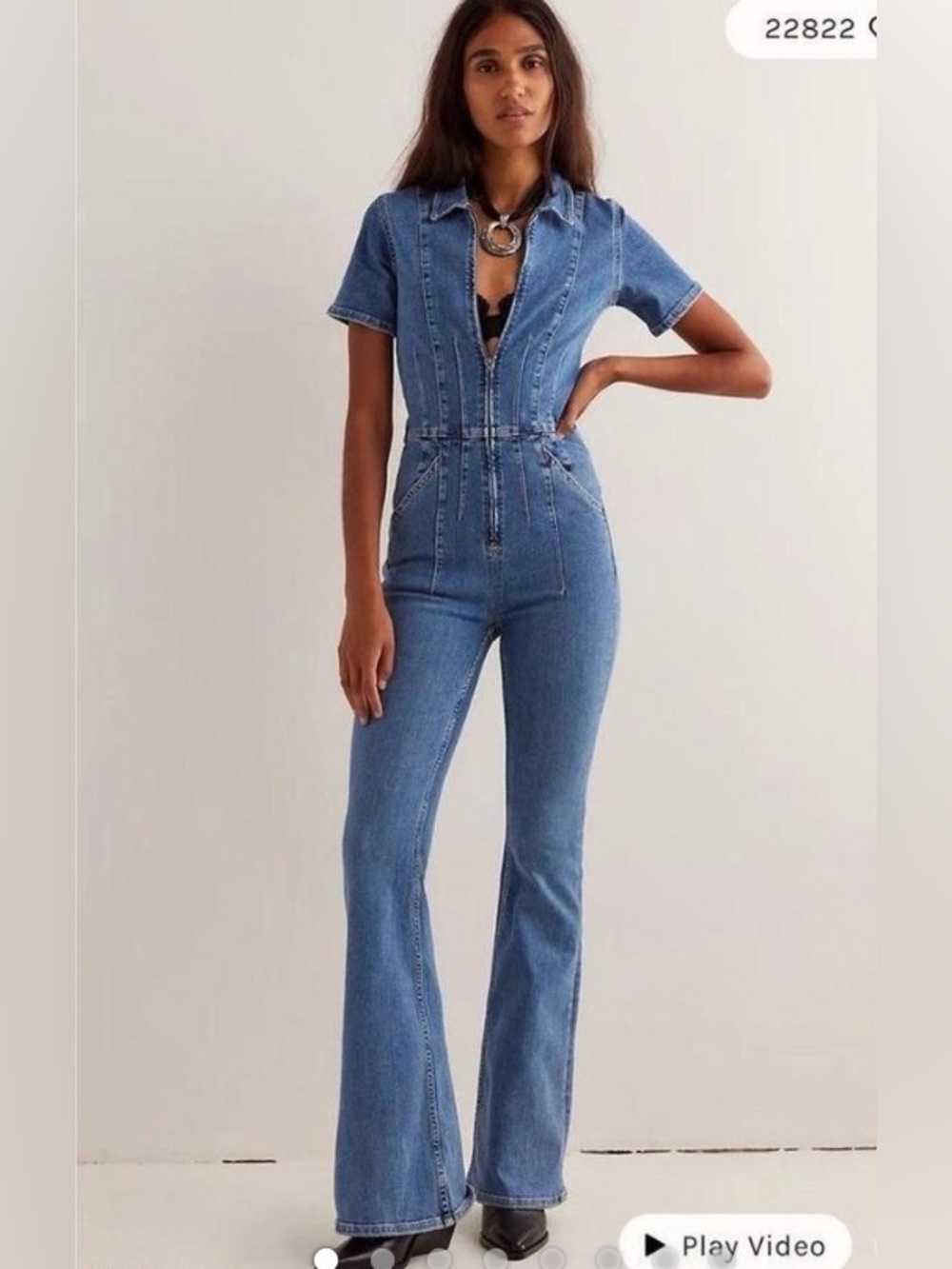 Free People We The Free Jayde Flare Jumpsuit